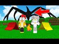 ENCONTRAMOS un MONSTRUO GIGANTE en MINECRAFT 😱 MINECRAFT ROLEPLAY TERROR con ACENIX