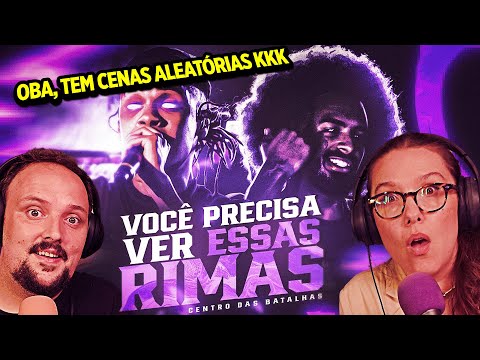 essas RIMAS foram ABSURDAS! - CASAL REACT
