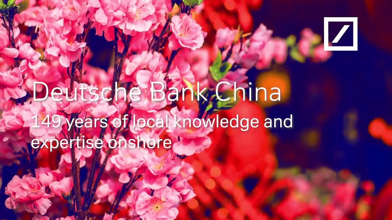 Deutsche  Bank making a positive impact in China