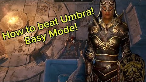 Easiest way to beat Umbra in early game - Oblivion Remastered