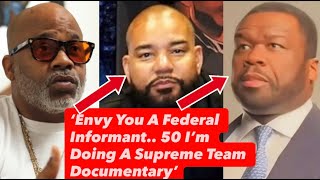 Dame Dash Wages War On 50 Cent & Dj Envy With Snitch Accusations & Supreme Team Doentary