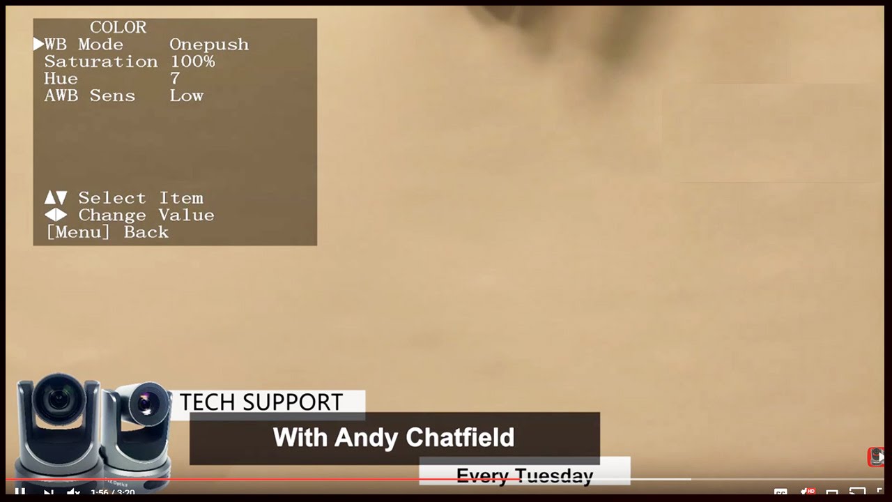 One-Push White Balance (Auto White Balance) - VLOG 