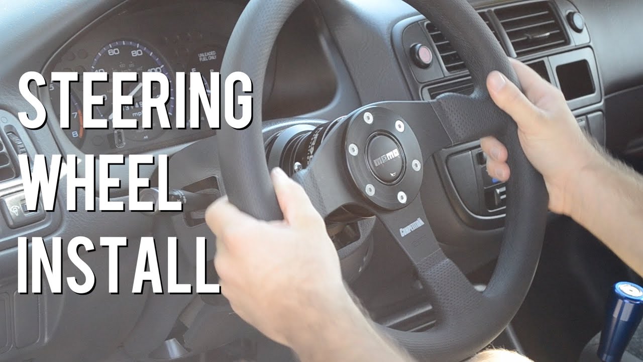 Quick Pit Momo Steering Wheel Install Youtube