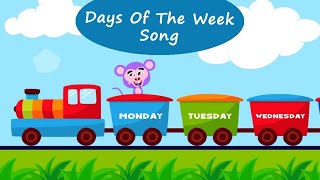 सप्ताह के 7 दिन | Days of the Week in Hindi and English for Children | Sunday Monday Spellings #kids