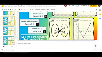 9/17 Algebra 2 Google Slide Activity