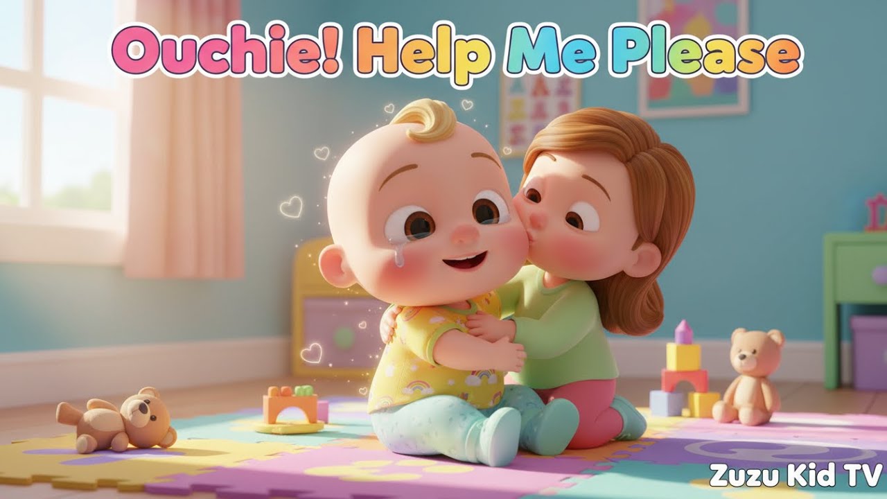 Ouchie! Help Me Please – Nursery Rhyme, Safety, and Toddler Learning with Zuzu