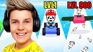 NOOB vs PRO vs HACKER in Car Craft.IO! Prezley screenshot 1