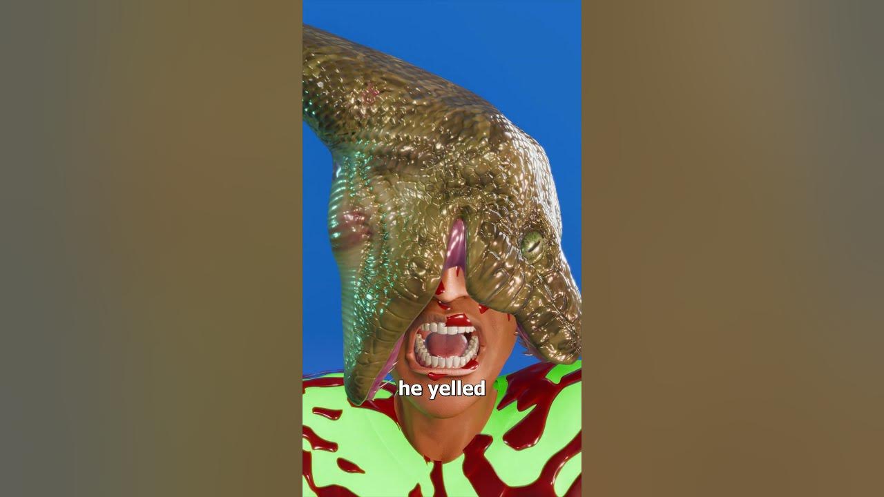 He Let A Snake Eat Him 😵