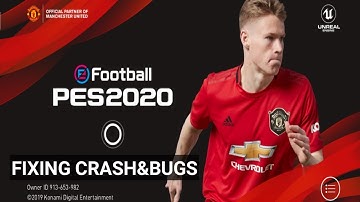 How To Fix Pes 2020 Mobile Crash And Bug Problems On Android | 100% Working