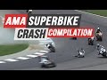 Ama superbike crash compilation