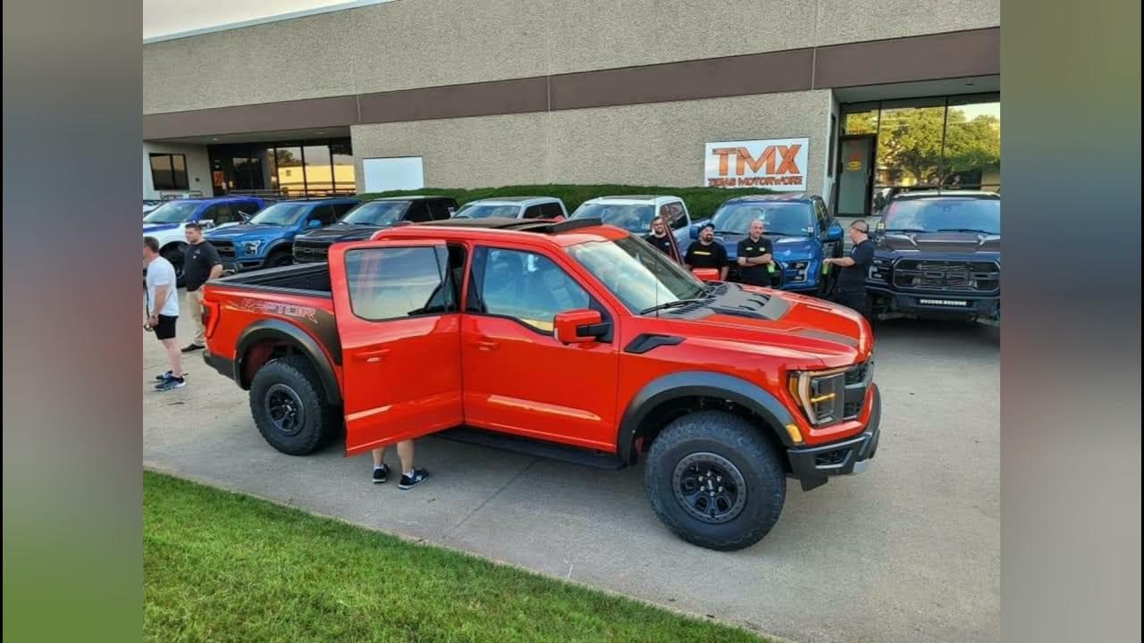 2021 Ford F150 Raptor Code Orange Photos YouTube