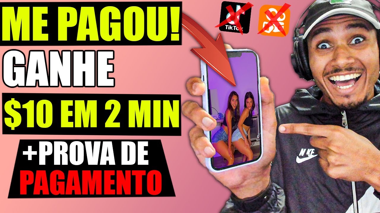 [ADEUS KWAI E TIKTOK] APP PAGANDO R$50 GANHE DINHEIRO NO PIX Assistindo Vídeos (PROVA DE PAGAMENTO)✅