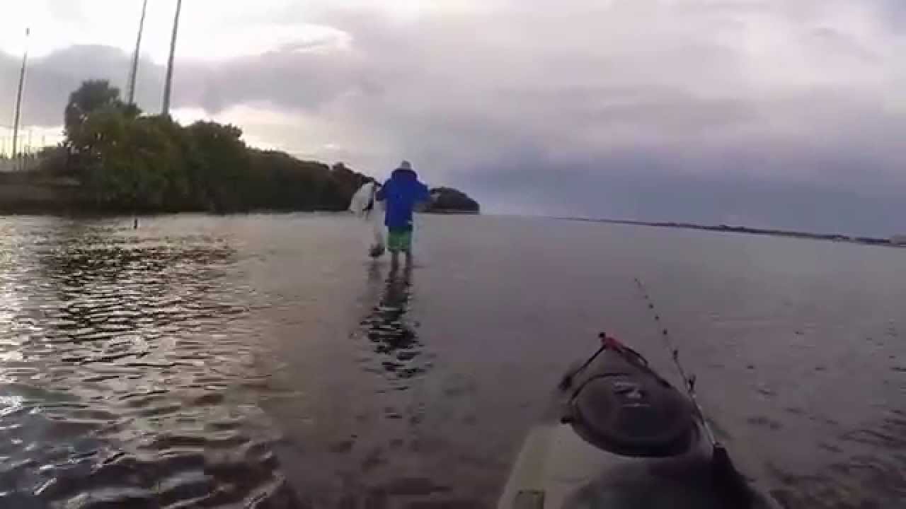 Fort Pierce, Fishing the Inlet Seawall YouTube