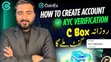 How To Create Coinex Account & Claim Daily C Box Gifts | Coinex Account Kaise Banaye In Pakistan