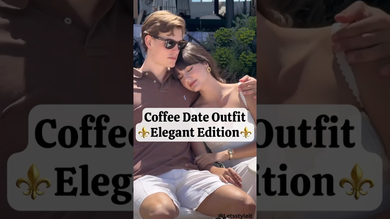 5 Coffee Date Outfit Elegant Edition⚜️ 