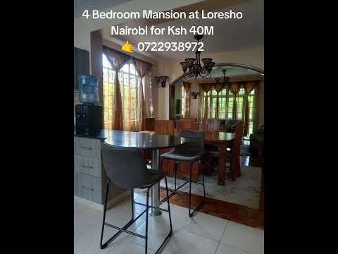 4 Bedroom House + DSQ for sale at Loresho for Ksh 40M 📞0722938972 #realestate #Loresho #Prime #fyp