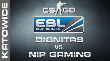 dignitas vs. NiP Gaming  - Semifinal Map 2 - EMS One Katowice 2014 - CS:GO