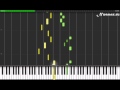 Градусы - Режиссер Piano Tutorial  (Synthesia + Sheets + MIDI)