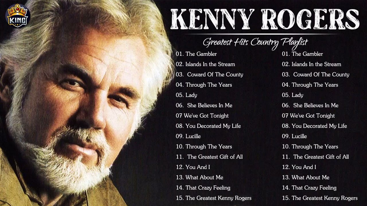 The Best Songs of Kenny Rogers   Kenny Rogers Greatest Hits Playlist   Top 40 Songs of Kenny Rogers