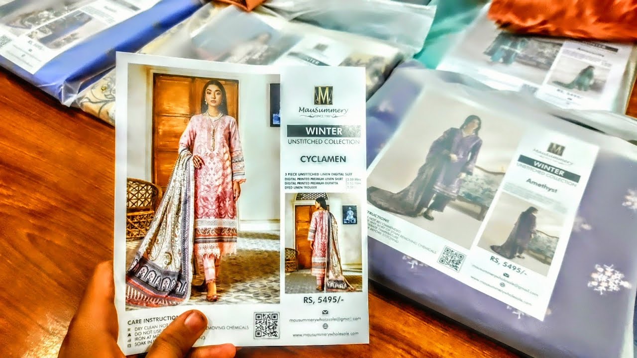 MAUSUMMERY LINEN 3PCs | BRANDED LINEN 3PCs