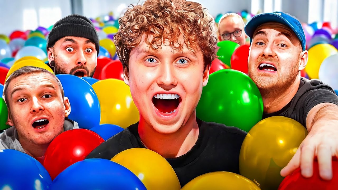 Jeg Fylder Min Kælder Med 2000+ BALLONER!