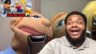 SML Movie: The Mustache Problem! (REACTION)