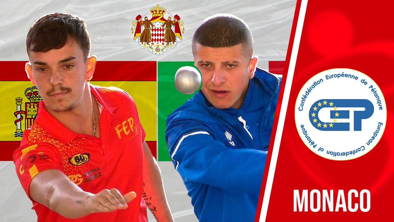 Miniature : Quart tir de précision ESPAGNE vs ITALIE : Europe Espoirs - European U23 Championships - Monaco 2023