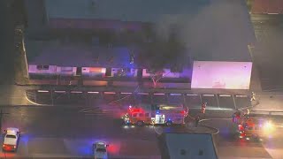 VIDEO: Glendale firefighters battle vacant building, vehicle fires