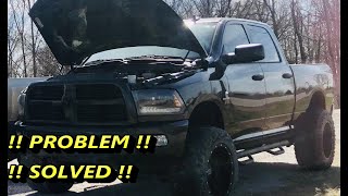 Dodge 2500 3500 Cummins diesel  No Crank Won't Start  check this ground wire its not the starter