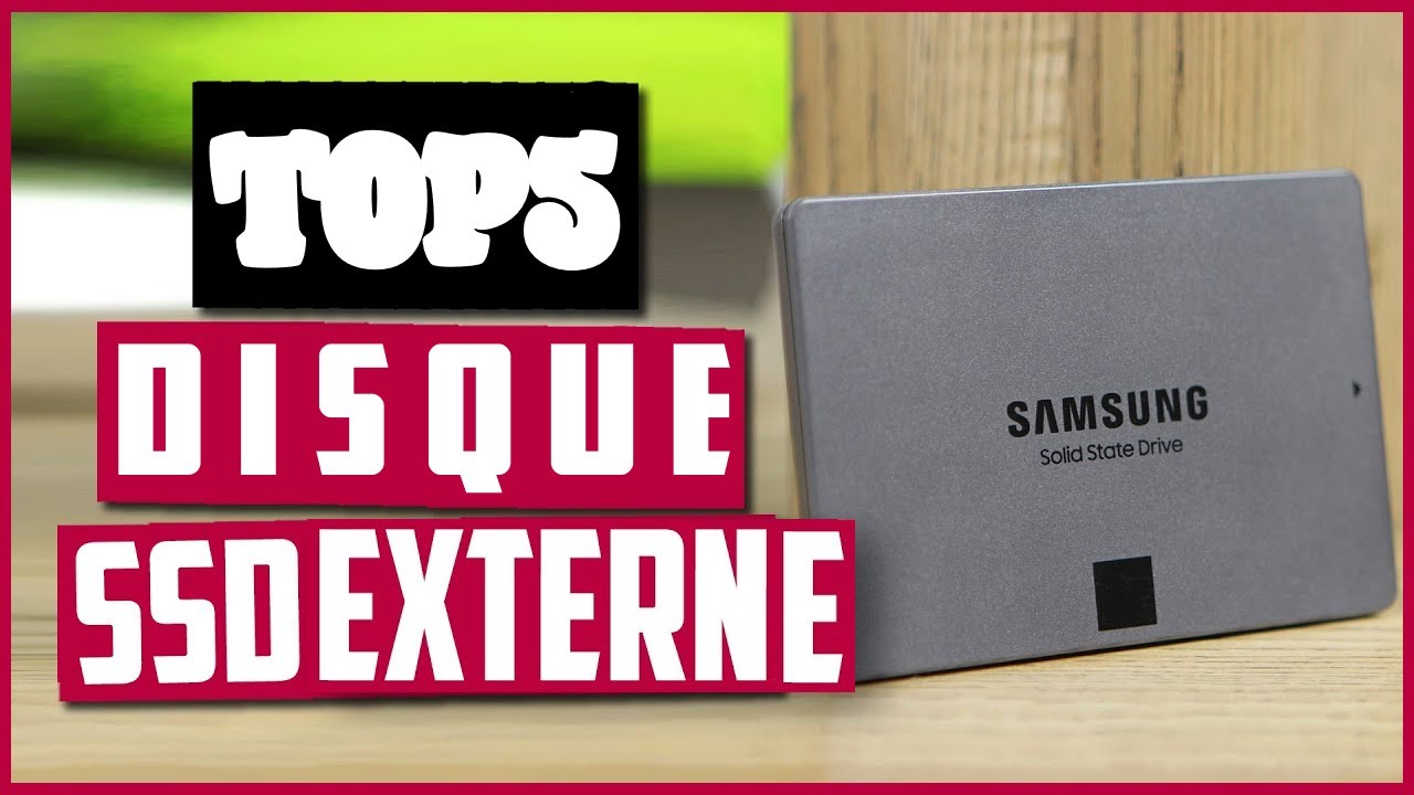 TOP 5  MEILLEUR DISQUE SSD EXTERNE 2023
