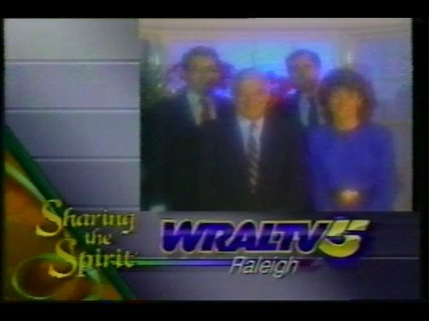 WRAL TV 5 Happy Holidays ID 1989 Raleigh, North Ca...