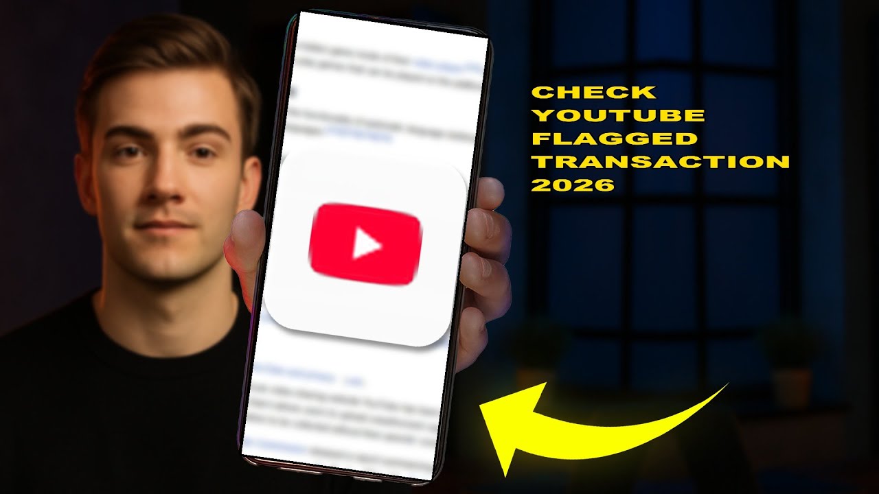 How To Check YouTube Flagged Transaction 2026 (QUICK FIX)