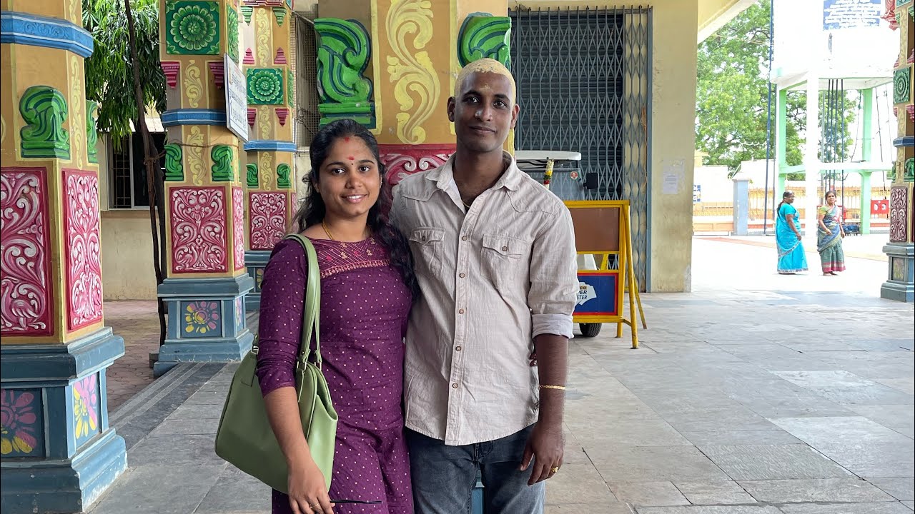 மொட்டை vlog😂|| பண்ணாரி அம்மன் கோவிலில் 🥰|| சாமி தரிசணம் with family|| #bliss #devotional #trending