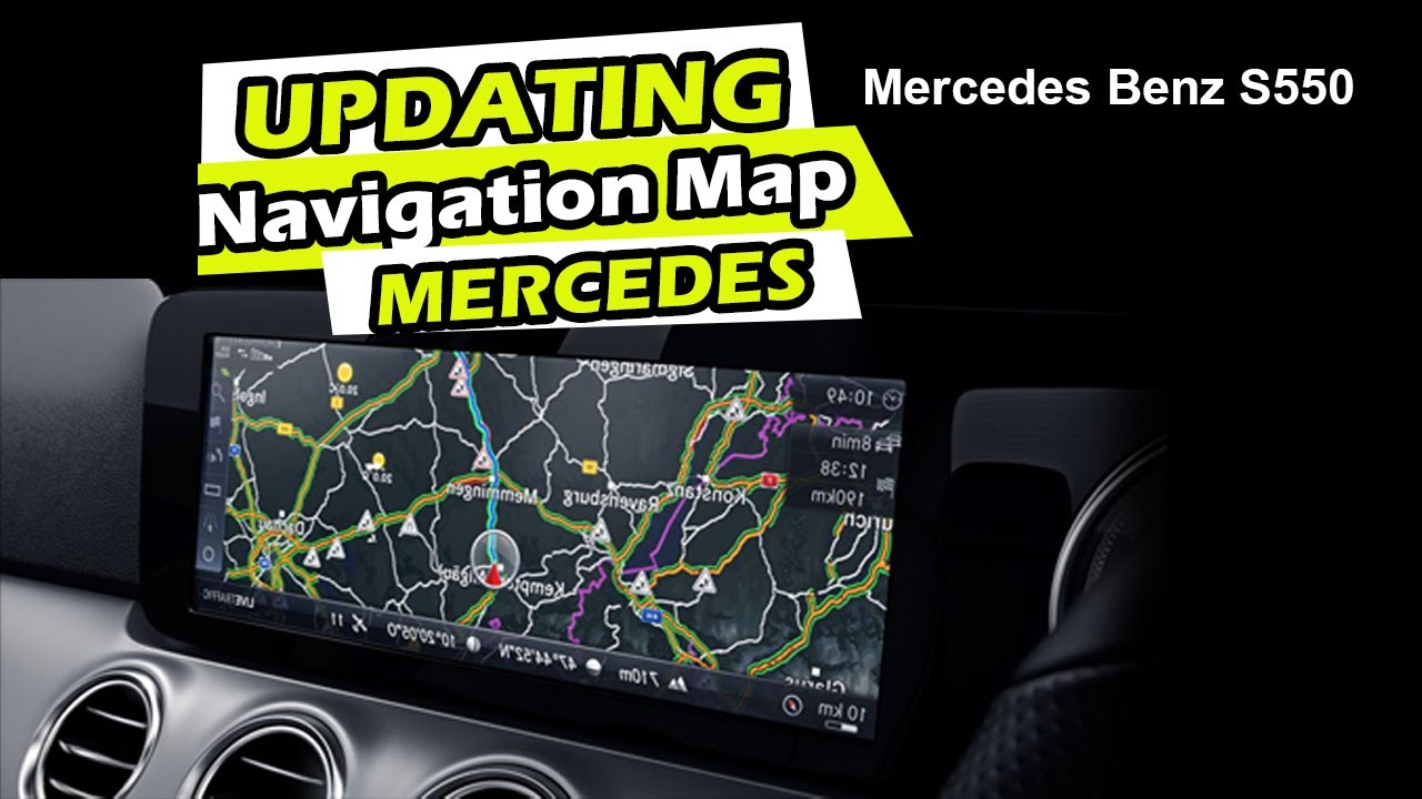 Updating Navigation Map on your W222 2016 Mercedes Benz S550 - YouTube