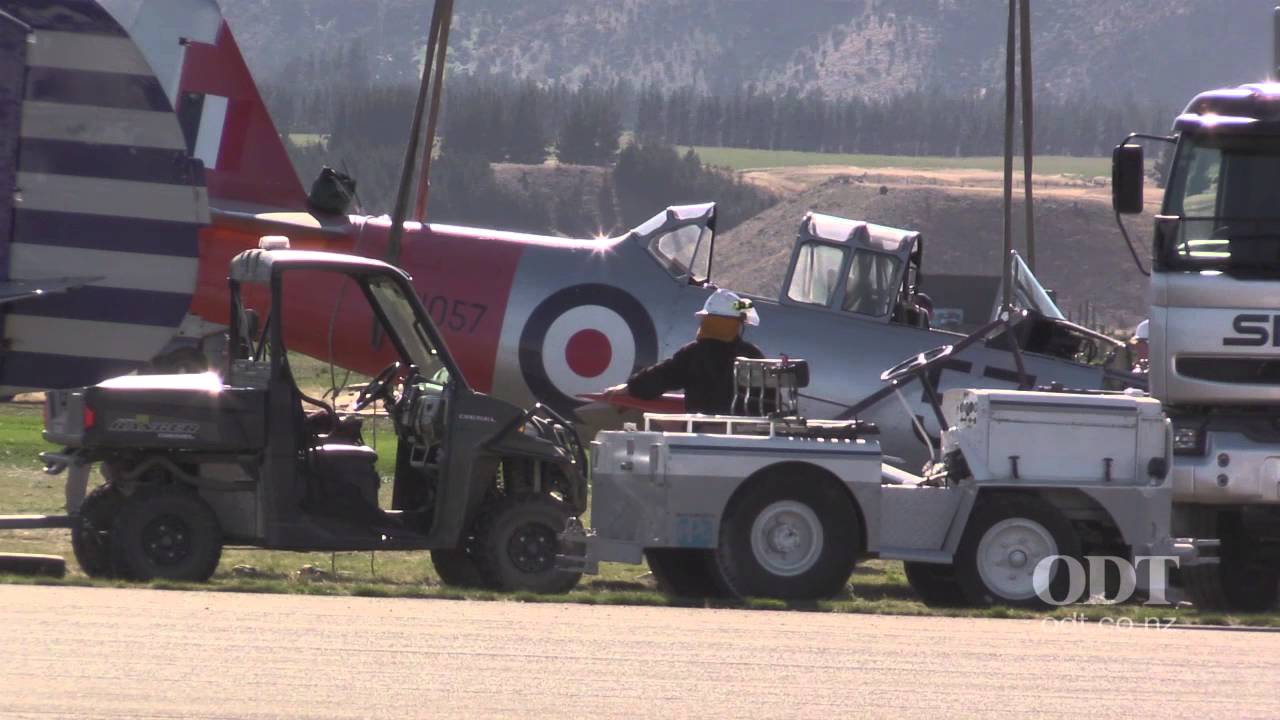 Wartime plane in crash at Wanaka