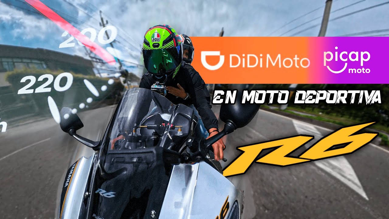 Trabajando en Didi y Picap Con Moto De Alto Cilindraje 🔥🔥
