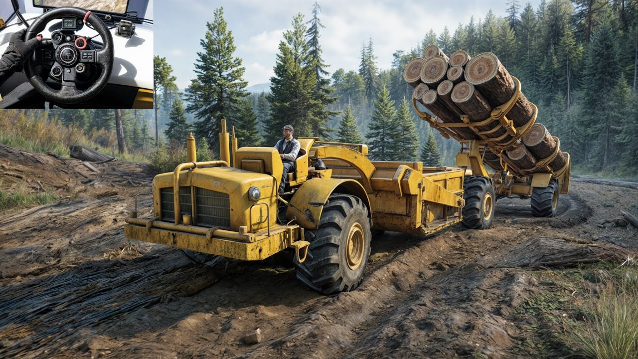 Ultimate Logging With Z2 Canopus TS24Z | SnowRunner | Logitech G29 ...