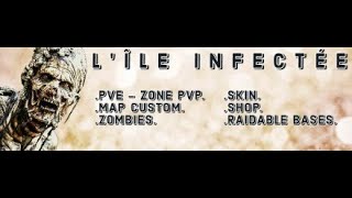 Raid Bases (Rust Serveur: L'île infectée) PVE - Zone PVP