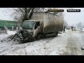 Москвич залетел под грузовик Исудзу, 1 погибший