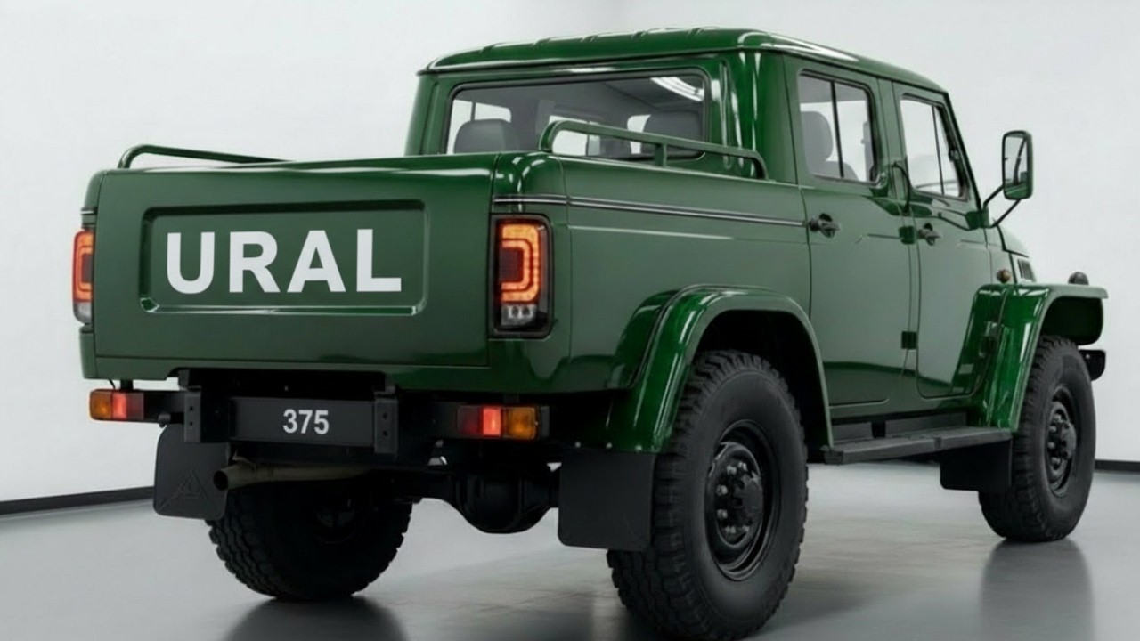 Le pickup le plus fou de 2026  Découvrez le Ural 375 !