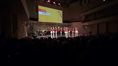 Bērnu kolektīvi uzstājas Liepājas mēra pieņemšanā