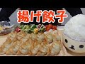 【飯動画】揚げ餃子 / Deep-fried Dumplings【咀嚼音/Eating Sounds】