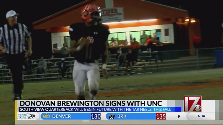 South View QB Brewington signs with UNC as preferr...