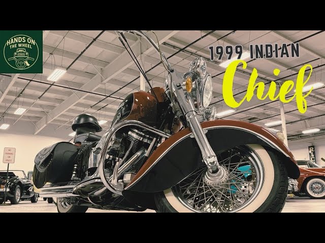 希少！Indian Motorcycle 1999' S Vintage 1999 Indian Chief Survivor at the Keystone Museum #motorcycle