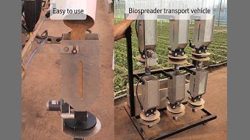Biospreader for the uniform distribution of predatory mites