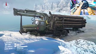 오프로드 트럭 진흙 드라이브 자동차 게임 플레이 MudRunner Truck Car Game Play screenshot 5