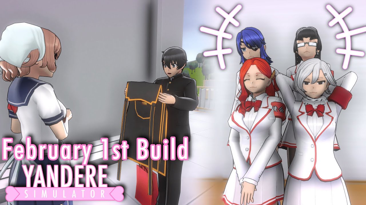 Обновление от 1 февраля | Новое событие, реплики студенческого совета и многое другое!! | Yandere...