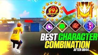 Best character combination After OB44 update | Rusher character combination | cs rank combination