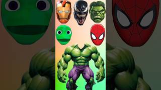 Wrong Head Top Superheros Hulk Head Match