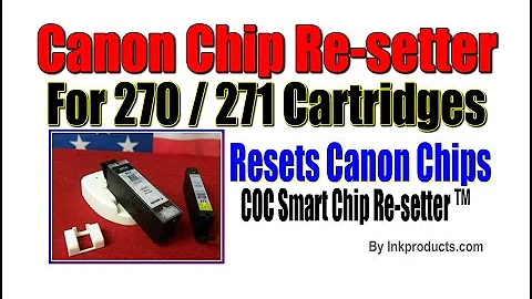 Chip Re setter for Canon 271  270 Cartridges with Refill Tools